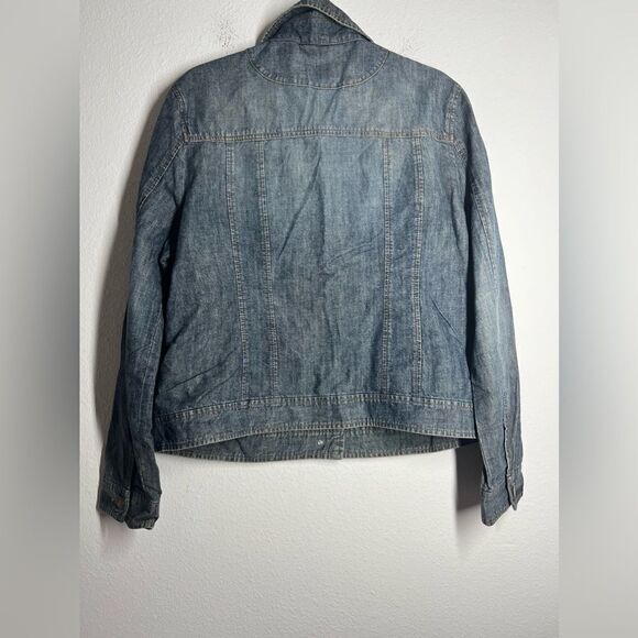 VINTAGE ESSINTIEL ORIGINAL DENIM JACKET 1970s DEADSTOCK  SIZE 44 EU/ L US - Picture 4 of 12
